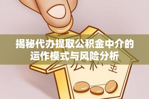 景县揭秘代办提取公积金中介的运作模式与风险分析