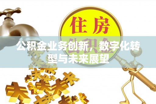 景县公积金业务创新，数字化转型与未来展望
