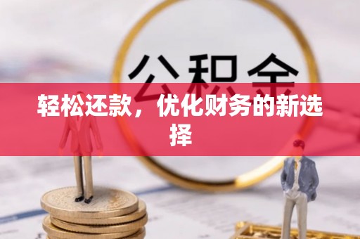 景县轻松还款，优化财务的新选择