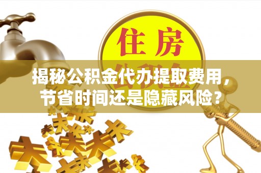 景县揭秘公积金代办提取费用，节省时间还是隐藏风险？